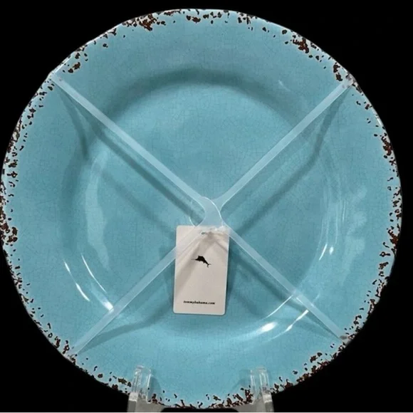 Rustic Crackle Tommy Bahama Dinner Plates Tommy Bahama Dining